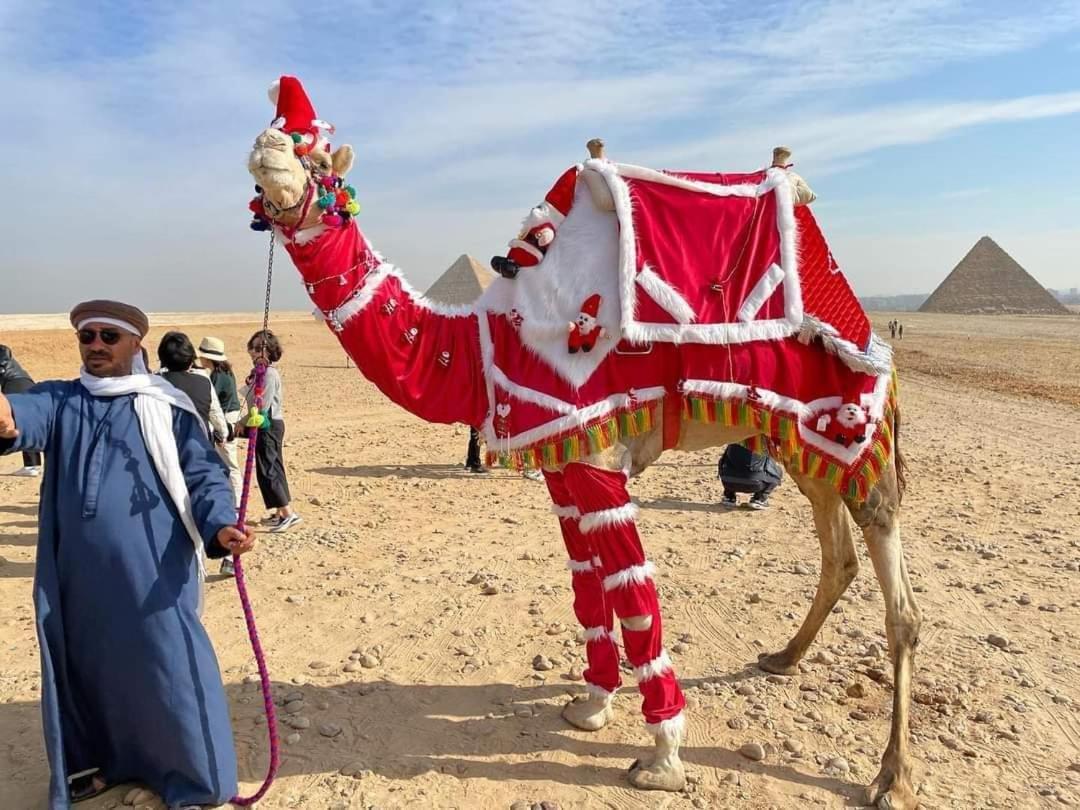 Khufu Pyramids Hotel Kafrat al Jabal Екстер'єр фото